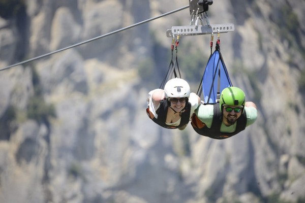Manuel e Marta di Evolution Travel: Volo dell'Angelo in Basilicata