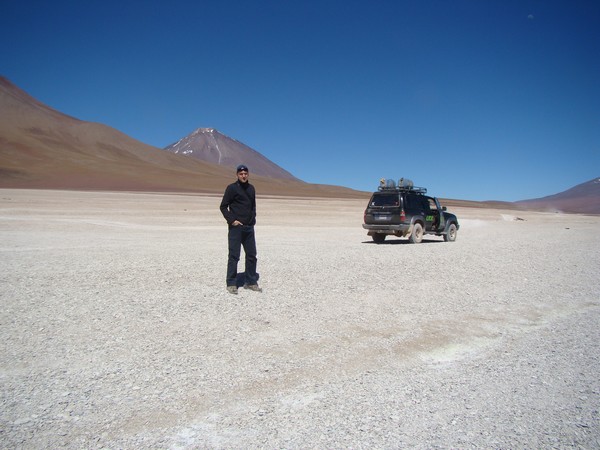 Michele Riccò in viaggio