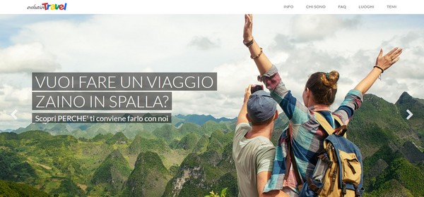 Viaggi Zaino in Spalla di Evolution Travel